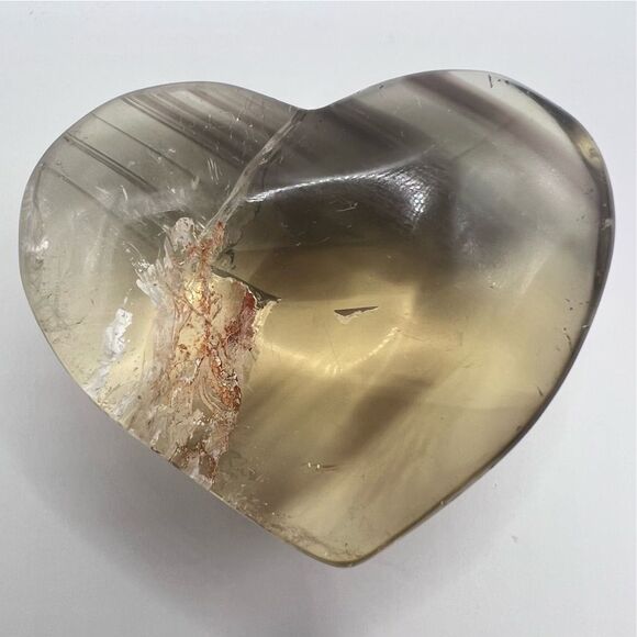 Citrine Crystal Heart Carving (4)‎ - Picture 5 of 9